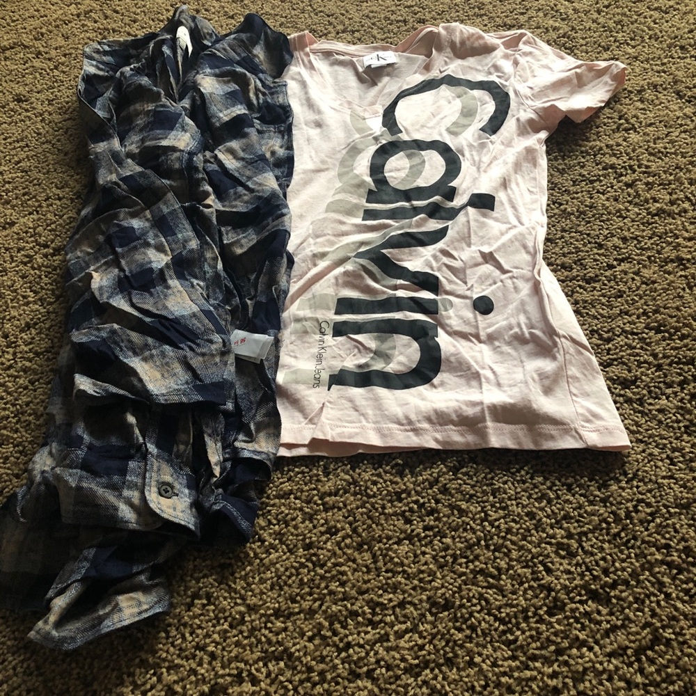 Lucky brand and Calvin Klein